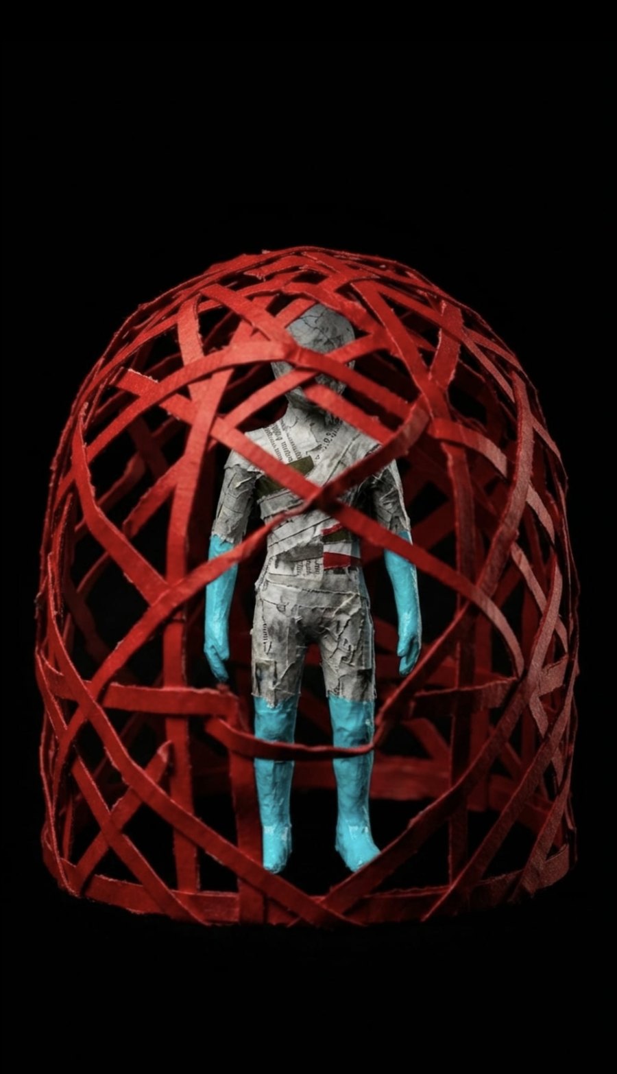 Paper sculpture from the visual world of THE BOOK OF ONENESS