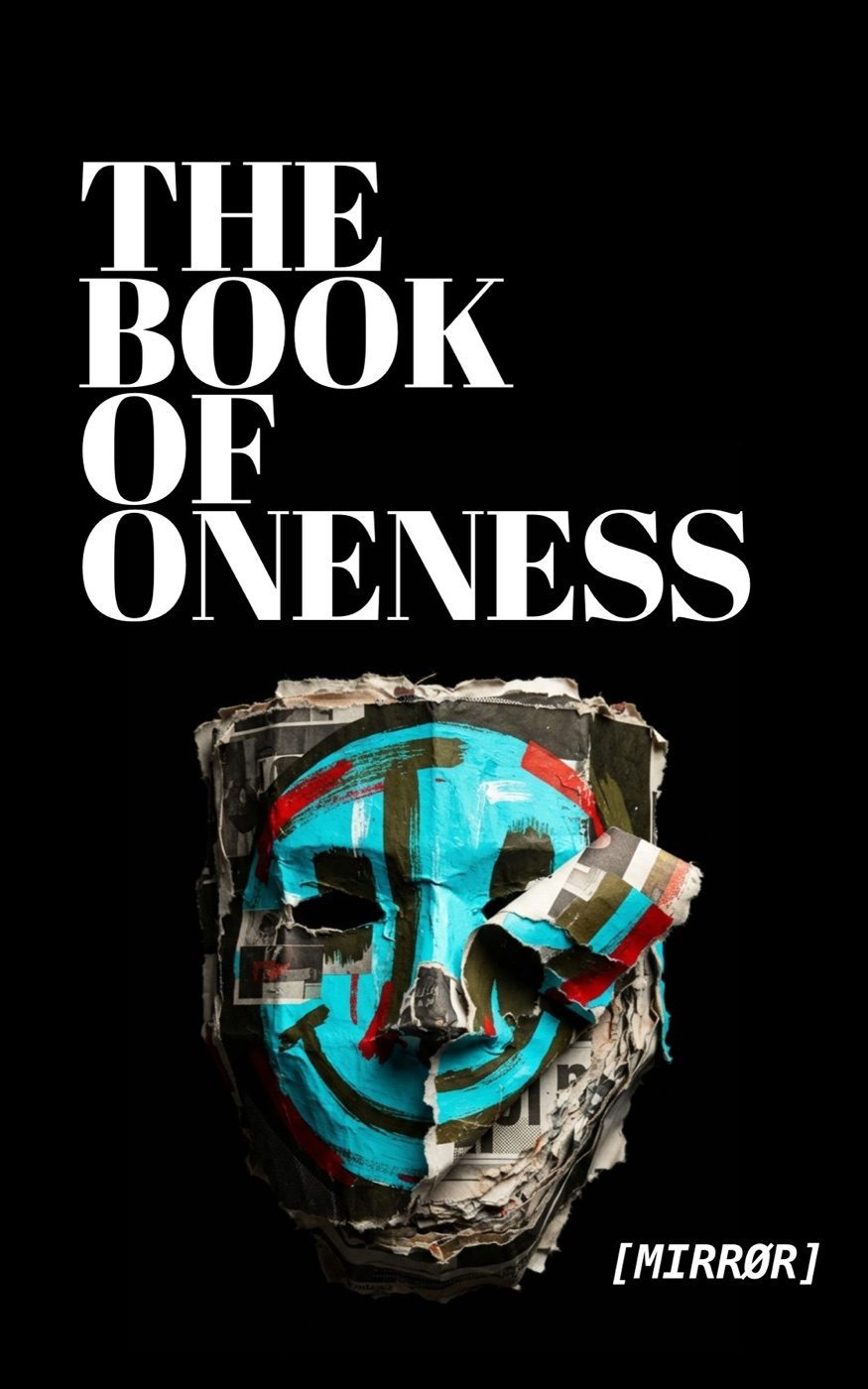THE BOOK OF ONENESS by [MIRRØR], front cover
